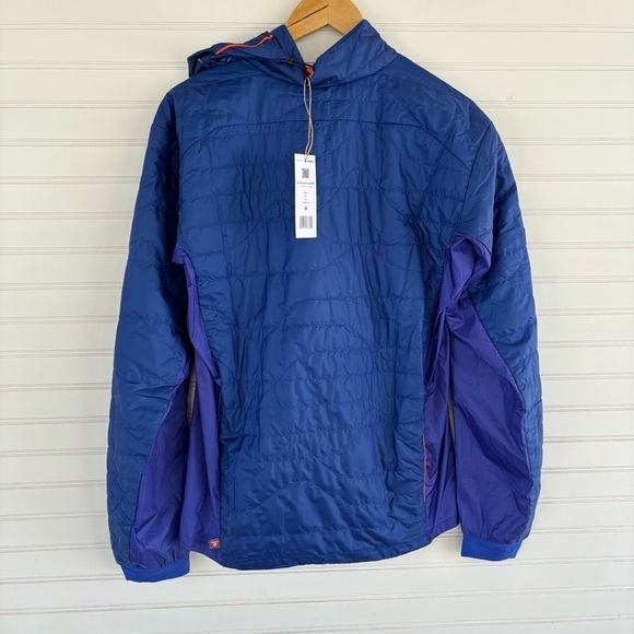 Hoka Mens Sky Quilt Jacket Bellwether Blue Bellwether Blue NEW - Picture 4 of 10